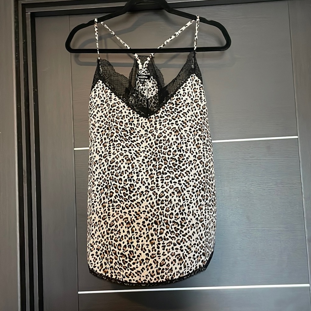 Leopard camisole